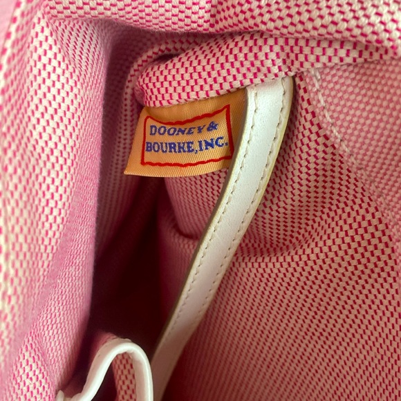 Dooney & Bourke *UNIQUE* Vintage EUC++ Pink Monogram 3-in-1 Crossbody Bag - Picture 7 of 12